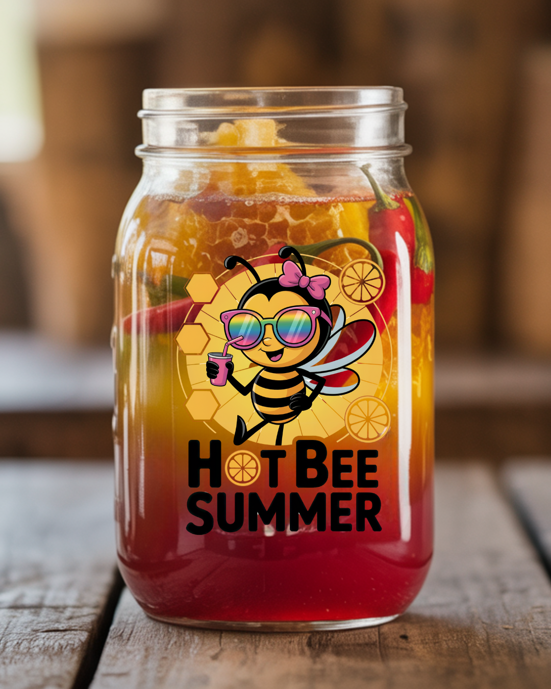 Hot Honey Lemonade (1 Liter)